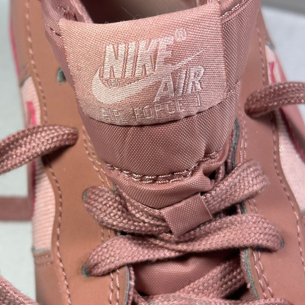 Nike Air Force 1 LV8 (GS) Rust/Pink Pink Storm [849345 603] US SZ 6Y - Picture 11 of 12